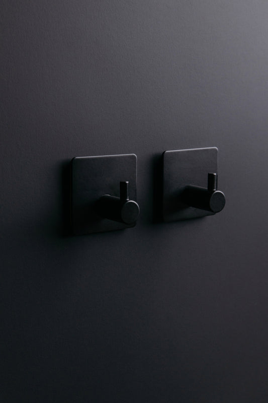 Black Square Hooks