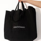 Black Multi-Pocket Tote Bag